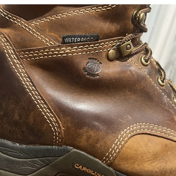 Carolina 🟤 Bruno Hi Men’s Waterproof Work Boots : built for Work size M 14 - Picture 7 of 10